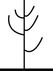 Various tree vectors. Forest and nature concept. Collection of different tree symbols. Education and training poster design. Vector drawn for plant and tree presentation.