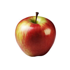 red apple isolated on white background
