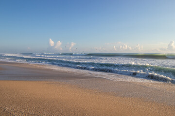 view from the beach