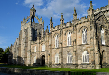 Fototapeta na wymiar King's College, Old Aberdeen, University of Aberdeen, Scotland