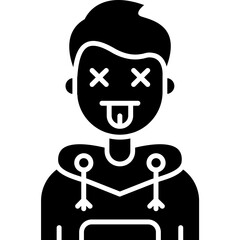 Dead Teenage Boy Icon