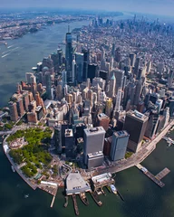 Deurstickers NY Helicopter Ride © Michael Lisi