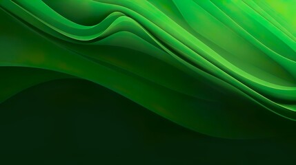 Abstract organic green lines as wallpaper background