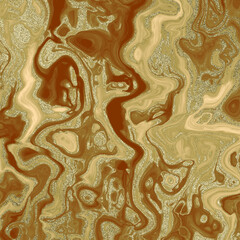 Fall Tones Old Gold Poured Glitter 