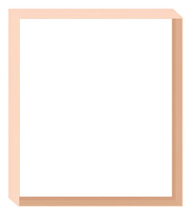 Obraz premium frame isolated pink border