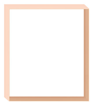 frame isolated pink border