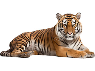 Playful Bengal Tiger Transparent Background