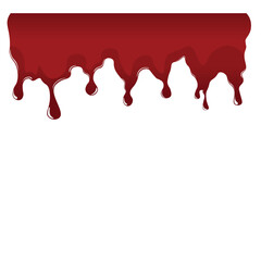 Blood Border Illustration