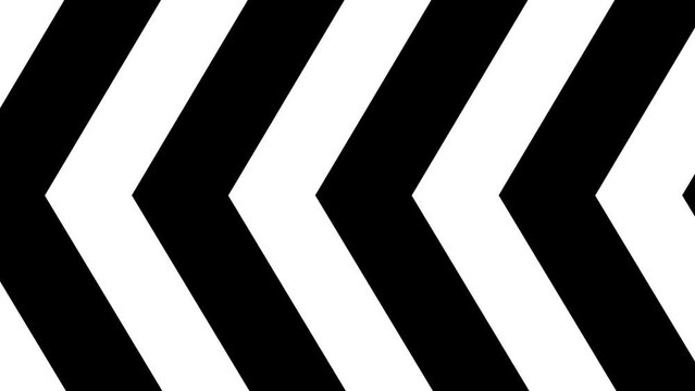 Shape flat seamless black white looped background. High quality 4k footage