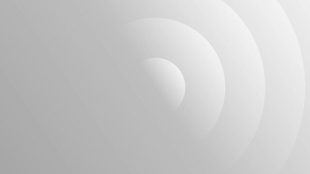 Shape flat seamless black white looped background. High quality 4k footage