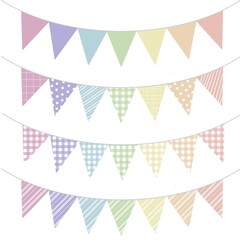 カラフルなガーランド