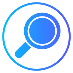 search gradient icon