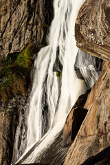 waterfall in long exposure 