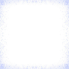 Luxury Teal Blue Sparkle Glitter Frame Border