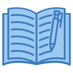 Book And Pen Icon