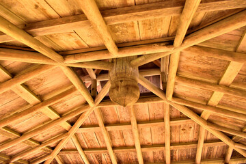 公園内の休憩所