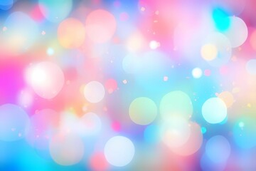 Obraz premium abstract background with bokeh defocused lights, vector illustration