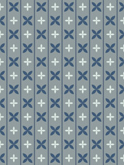 花柄ラインシック