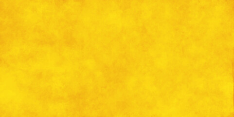 Horizontal yellow and orange texture cement wall background. 