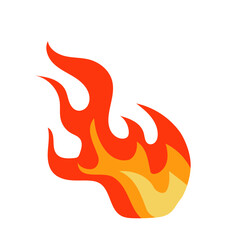 illustration of a fire