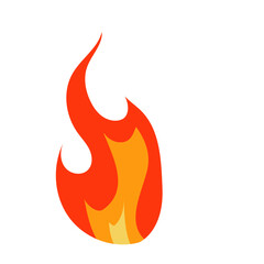 illustration of a burning fire