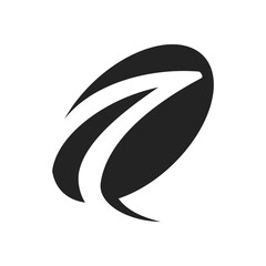 movement logo template Isolated. Brand Identity. Icon Abstract Vector graphic