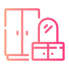 Obraz premium furniture Line Gradient Icon