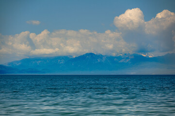 Obraz premium blue sky and sea