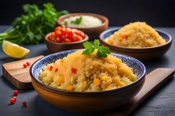 rice with shrimp Generated Ai