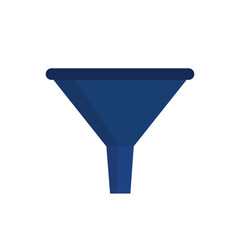 funnel icon Filter icon on white background