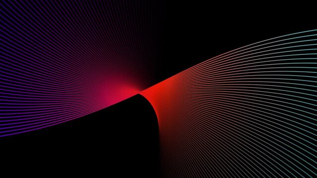 Animated abstract technology background. Looped stock animation motion graphics design. 4k