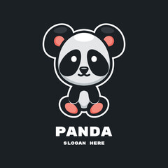 panda mascot vector