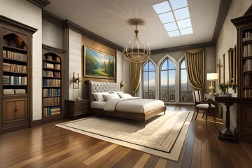 Bedroom interior 