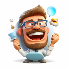 emoji of a dentist  Generative AI