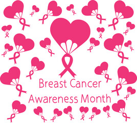 Breast Cancer Awareness Month is celebrated every year on 1 october until 31 october.	
