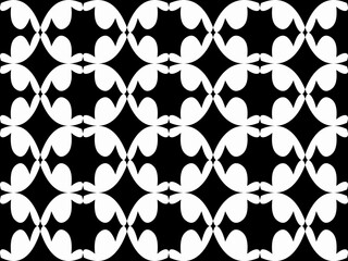 seamless background with skulls