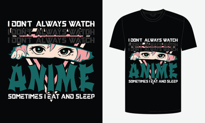 anime t shirt design woman t-shirt
