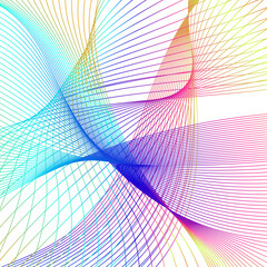 abstract colorful background with lines