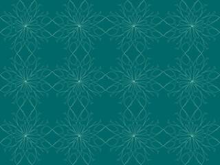 seamless background with snowflakes