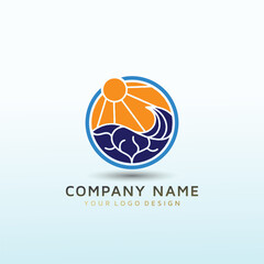 Beach Rental Property Logo design