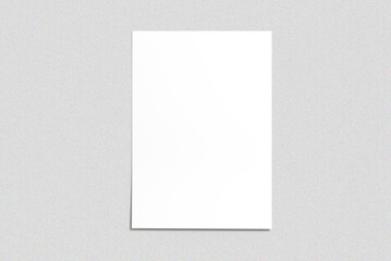 A3 poster blank mockup - obrazy, fototapety, plakaty