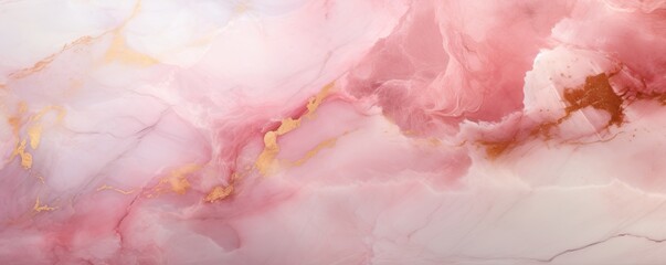 Blush Pink and Gold Marble Clouds for Elegant Invitation Backgrounds and Luxury Branding
