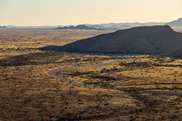 Arid and Desert Plains and Mountains of Namibia (II)