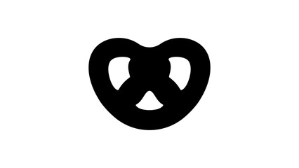 German Pretzels silhouette
