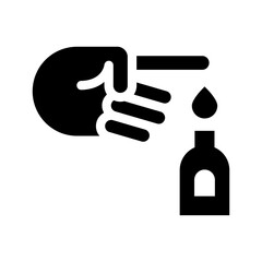 diabetes solid icon illustration vector graphic