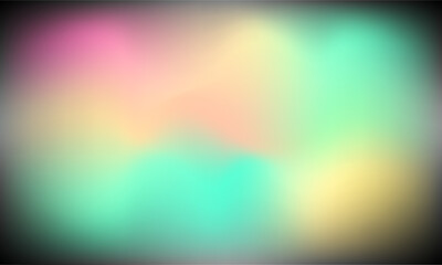 pastel colorful background design with dark corners
