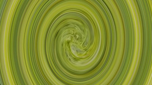 Abstract green and yellow marbled texture animated background with fluid patterns.