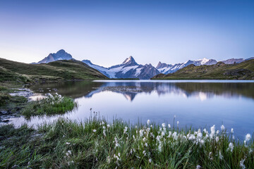 Sunrise at the Bachalpsee Lake near Grindelwald, Switzerland