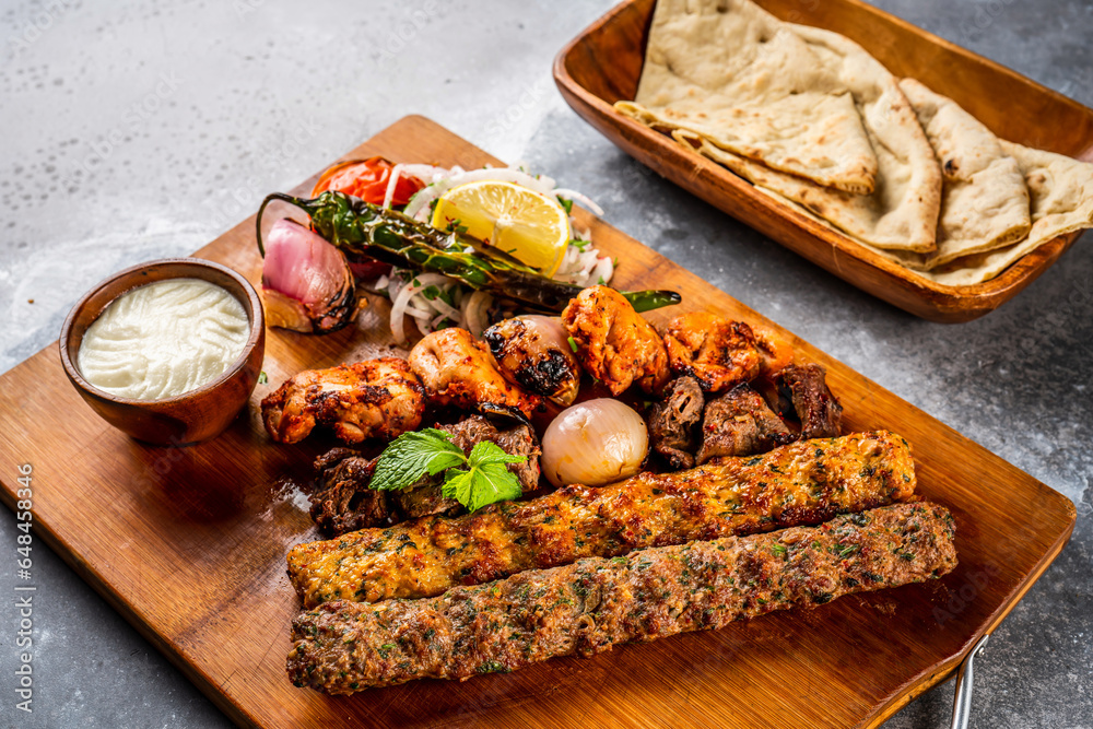 Mixed grill platter