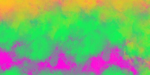 Multicolor hexagonally pixeled background Modern, bright rainbow colors 